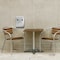Alpine Industries Outdoor Wall-Mounted Cigarette Butt Disposal Receptacle with Removable Ashtray Bin, Stainless Steel ALP490-01-SS-MK - alternate 8
